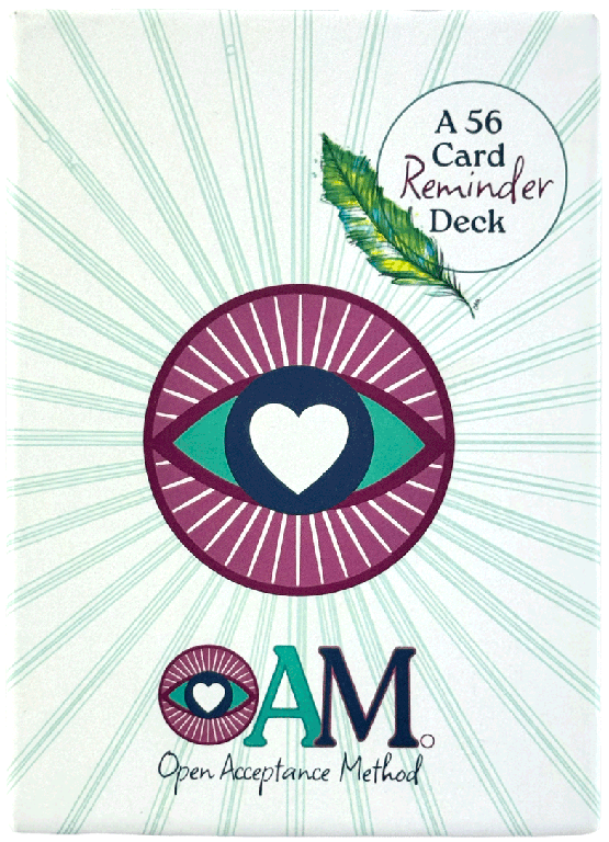 The OAM Reminder Deck resting on a warm surface